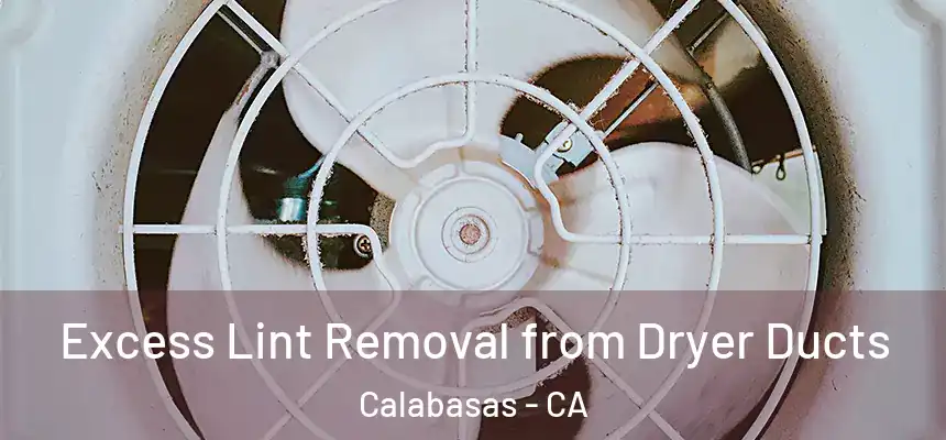 Excess Lint Removal from Dryer Ducts Calabasas - CA