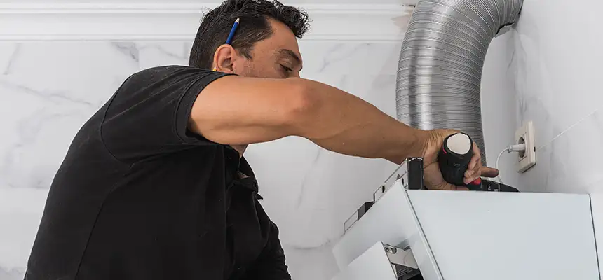Precision In-wall Dryer Vent Cleaning & Rerouting Corrections in Calabasas, CA